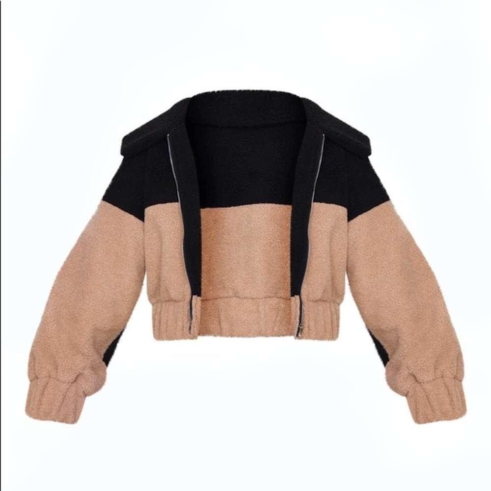 Teddy Crop Jacket - Picture 5 of 5